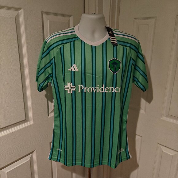 Adidas Seattle Sounders FC Home Jersey 2024/25 NWT Men's Sizes S - L MLS Soccer - Picture 1 of 12